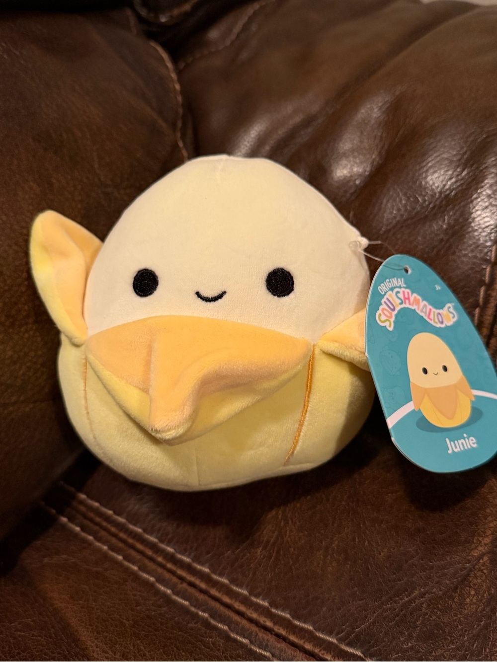 Squishmallows Junie Yellow Plush Bird - Soft Sunny Duck